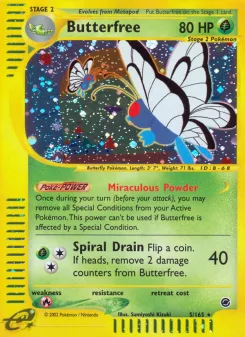 Carta Butterfree (Expedition Base Set)