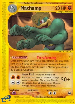Carta Machamp (Expedition Base Set)