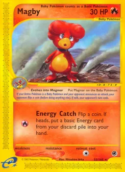 Carta Magby (Expedition Base Set)