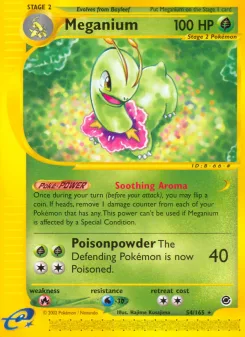 Carta Meganium (Expedition Base Set)