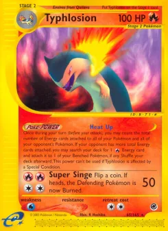 Carta Typhlosion (Expedition Base Set)
