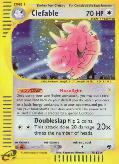 Carta Clefable (Expedition Base Set)