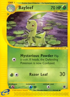 Carta Bayleef (Expedition Base Set)