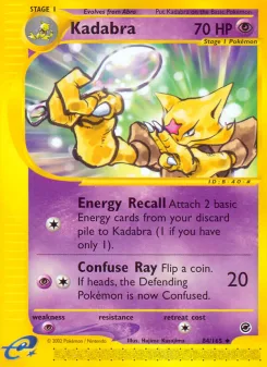 Carta Kadabra (Expedition Base Set)