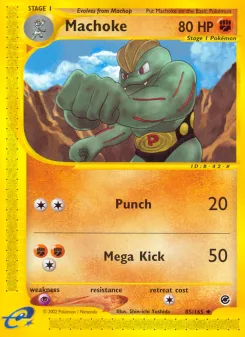 Carta Machoke (Expedition Base Set)