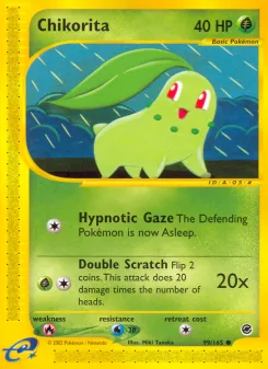 Carta Chikorita (Expedition Base Set)