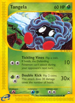 Carta Tangela (Aquapolis)
