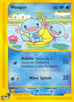 Carta Wooper (Aquapolis)