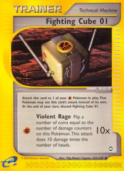 Carta Fighting Cube 01 (Aquapolis)