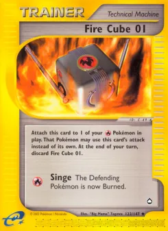 Carta Fire Cube 01 (Aquapolis)