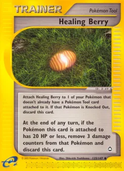 Carta Healing Berry (Aquapolis)