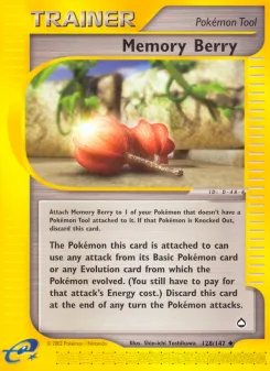 Carta Memory Berry (Aquapolis)