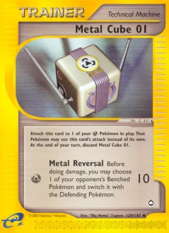 Carta Metal Cube 01 (Aquapolis)