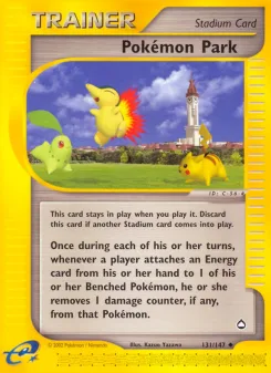 Carta Pokémon Park (Aquapolis)