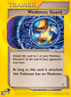 Carta Weakness Guard (Aquapolis)