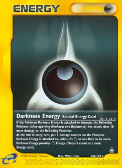 Carta Darkness Energy (Aquapolis)
