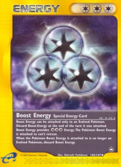 Carta Boost Energy (Aquapolis)