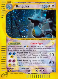 Carta Kingdra (Aquapolis)
