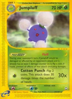 Carta Jumpluff (Aquapolis)