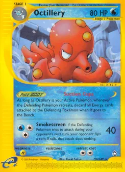 Carta Octillery (Aquapolis)