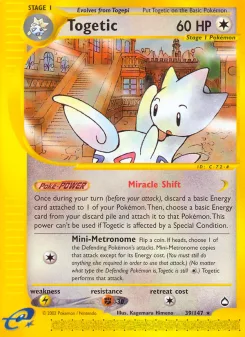 Carta Togetic (Aquapolis)