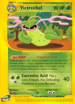 Carta Victreebel (Aquapolis)