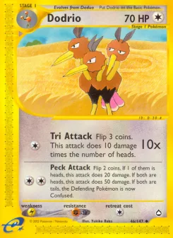 Carta Dodrio (Aquapolis)