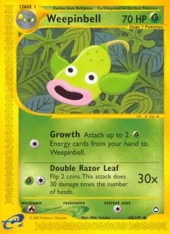 Carta Weepinbell (Aquapolis)