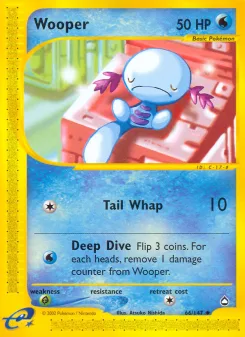 Carta Wooper (Aquapolis)