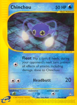Carta Chinchou (Aquapolis)