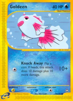 Carta Goldeen (Aquapolis)