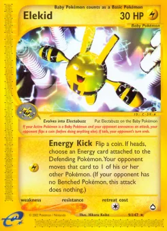 Carta Elekid (Aquapolis)