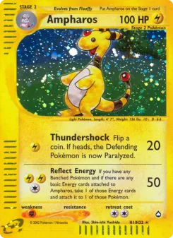 Carta Ampharos (Aquapolis)