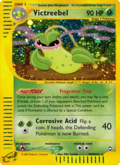 Carta Victreebel (Aquapolis)