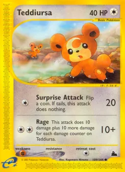 Carta Teddiursa (Skyridge)