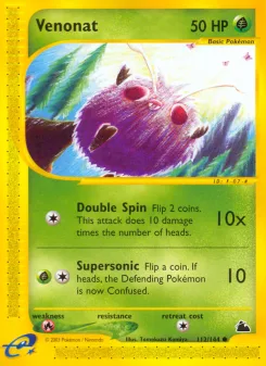 Carta Venonat (Skyridge)