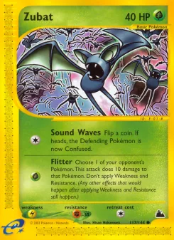 Carta Zubat (Skyridge)