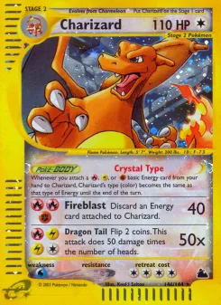 Carta Charizard (Skyridge)