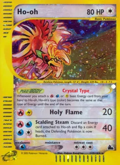 Carta Ho-oh (Skyridge)