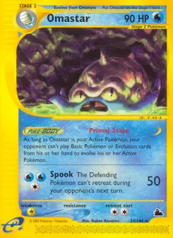 Carta Omastar (Skyridge)