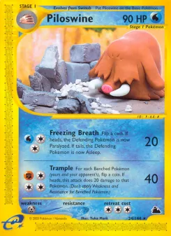 Carta Piloswine (Skyridge)