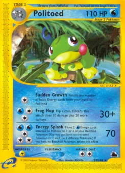 Carta Politoed (Skyridge)