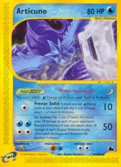 Carta Articuno (Skyridge)