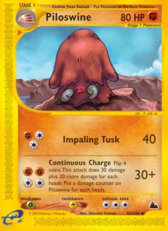 Carta Piloswine (Skyridge)