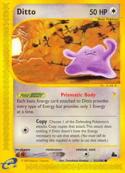 Carta Ditto (Skyridge)