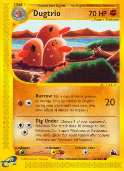 Carta Dugtrio (Skyridge)