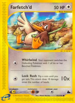 Carta Farfetch'd (Skyridge)