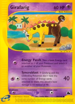 Carta Girafarig (Skyridge)