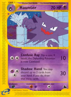 Carta Haunter (Skyridge)