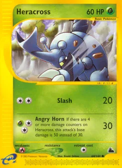 Carta Heracross (Skyridge)